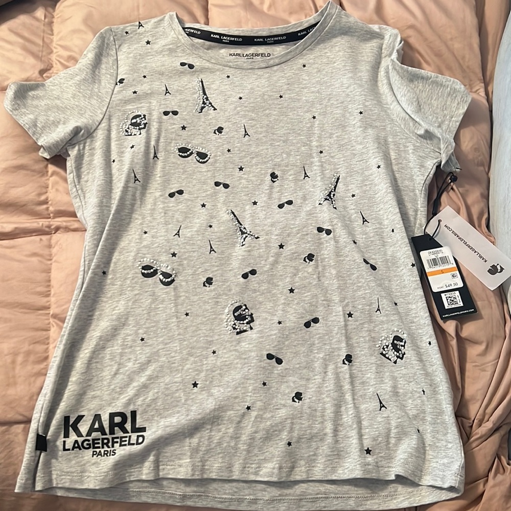 NWT KARL LARGERFELD PARIS TSHIRT